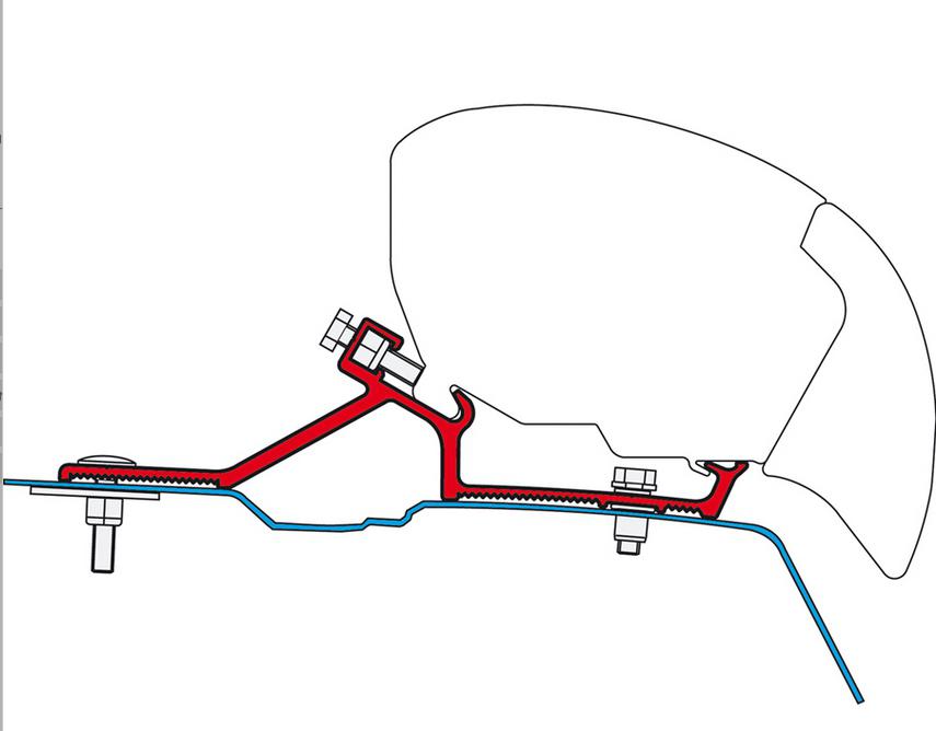 Adapter Fiamma do Renault Master H2