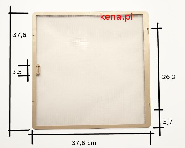 Ramka moskitiery MPK 40*40, model "40"