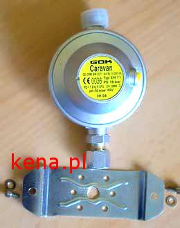 Reduktor na ścianę 30mbar 1,2kg/h