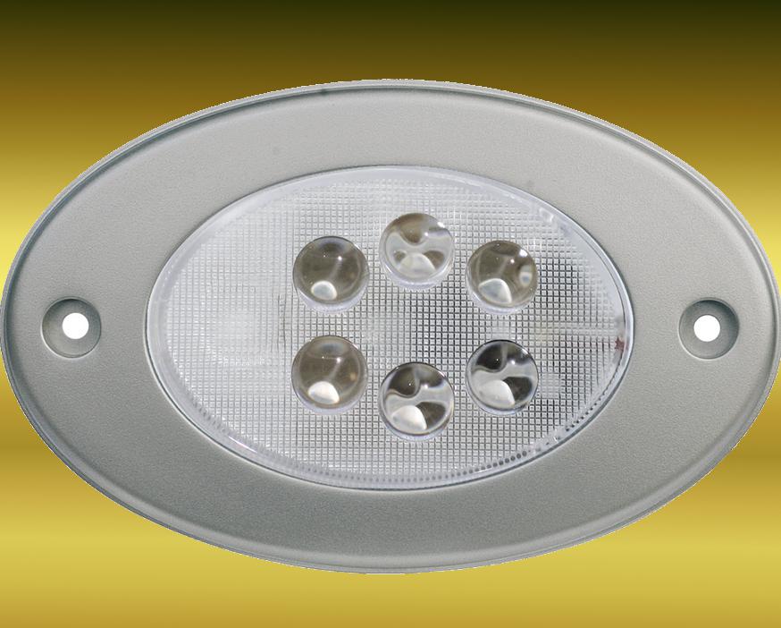 Lampa wewn. LED do zabudowy z włącznikiem
