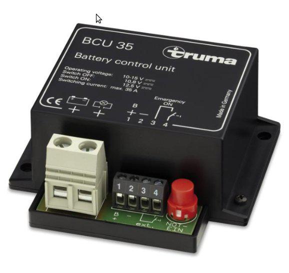 Wyłącznik, zabezpieczenie akumulatora TRUMA BCU35
