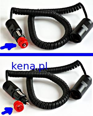 kabel kempingowy 12V