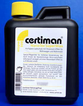 CERTIMAN NANO TEC SUPERWAX Super wosk