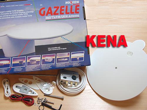 Antena GAZELLE 12/24V