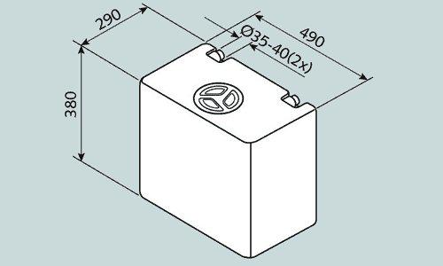Zbiornik wody 50l