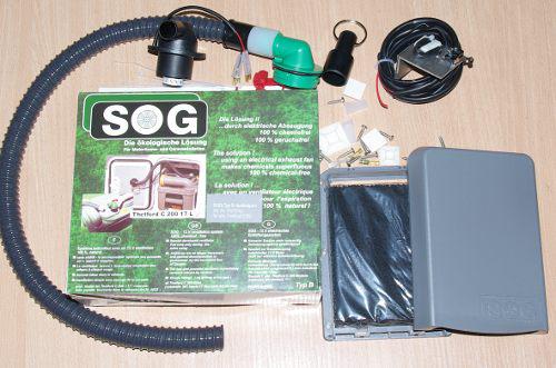 SOG odpowietrzenie 12V do toalety C200