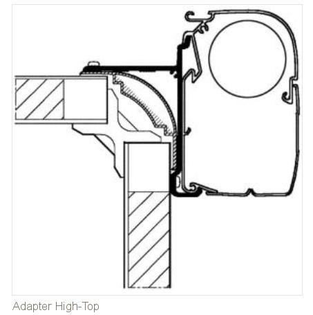 Adapter High-top dł 3m