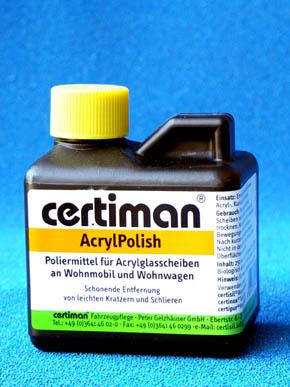 Certiman Acryl Polish- polerowanie szyb akrylowych