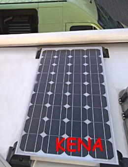 Zestaw solarny 80W do kampera/przyczepy