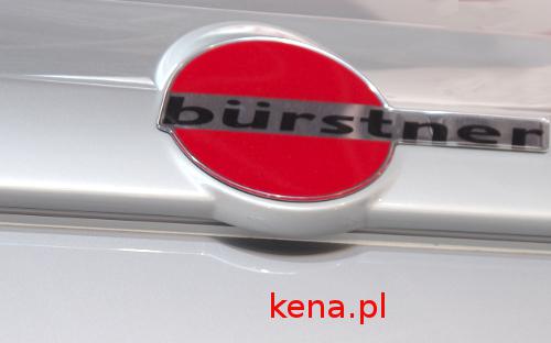 Buerstner logo naklejka wypukła