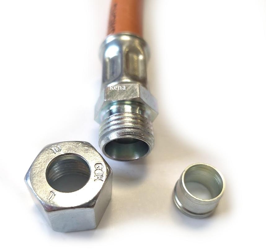wąż gazowy na rurkę 10 mm